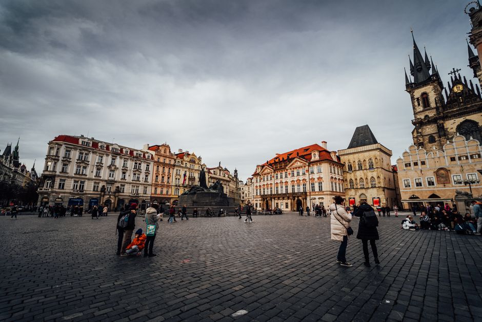 Discover the historic charm of Prague's Old Town Square with its iconic architecture and v
