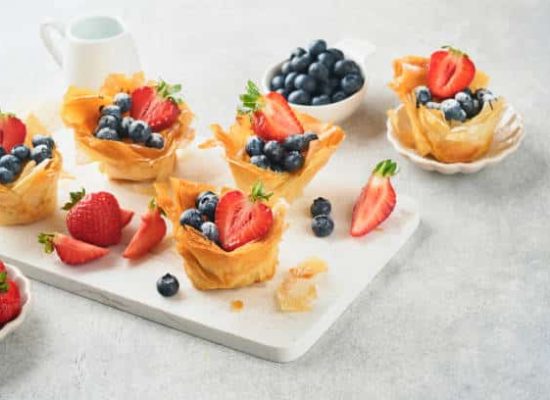 How to Make Delicious Phyllo Fruit Cups in 15 Minutes